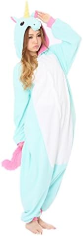 Chellen Adult Animal One Piece Pajamas Unicorn Cosplay Costume Pajamas Ch042