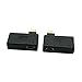 chenyang 2 Pack Micro USB OTG Power Adapter 2 in 1 Micro USB Male to USB 2.0 Female 90 Degree Angled Connector Adapter