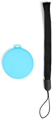 Light Blue Silicone Protective Lens Cover Cap for DJI Inspire 1 / DJI Osmo Camera by C11