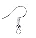 I-MART Silver Plated Ball & Coil Earring Hooks/Findings/Wires, Fish Hook Earrings/Hoops/Ear Wire for DIY Jewelry Making (Pack of 400 - Silver)
