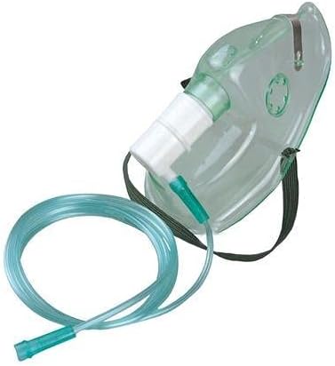 OXYGEN MASK ADULT POLYMED WITH 2METER TUBING