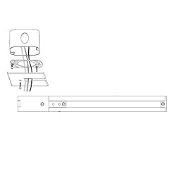 WAC Lighting, H Track Live End BX Connector in White