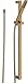 Delta Faucet Vero Single-Spray Touch-Clean Wall-Mount Slide Bar Hand Held Shower with Hose, Champagne Bronze 57530-CZ