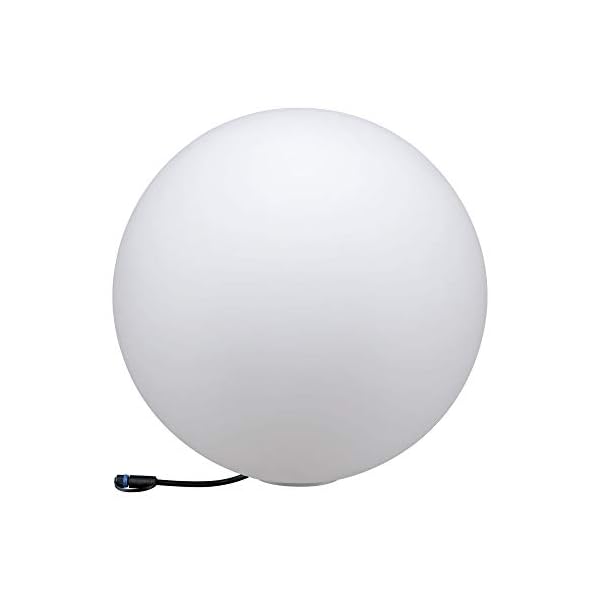 Paulmann 94179 Plug & Shine Lichtobjekt Globe IP67 3000K 575lm 24V Kugelleuchte Aussenleuchte Gartenbeleuchtung… – Bild 3