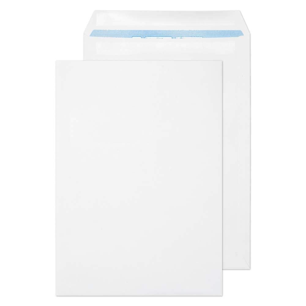 Blake Environmental - Biodegradable & Recycled Envelopes C4 (324 x 229mm) - Pack of 250 - Premium 100GSM - FSC Certified - Self Seal White Envelopes - Office Stationery & Business Supplies (RN17891)