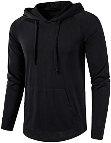 メンズウェア LONG SLEEVE LIGHTWEIGHT HOODIE PINSPARK Lightweight Pullover Hoodies for Men Long Sleeve Hoodie