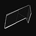 WYNMarts Acrylic 4x6 Sign Holders Picture Frames in Bulk (12 Packs ) Vertical and Horizontal Slanted
