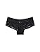 Amazon Brand - Mae Women's Lace Cheeky Hipster Panty, 3 pack, Black/Nude/Leopard, Small