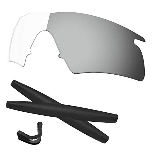 Predrox HD to Grey Photochromic M Frame Hybrid Lenses & Rubber Kits