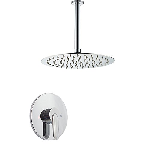 image for Artbath Modern Round Shower Valve and Trim Kit Combo Concealed Brass S
