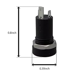 Maxmoral 6PCS Stereo Panel Mount Jack 3.5mm Audio