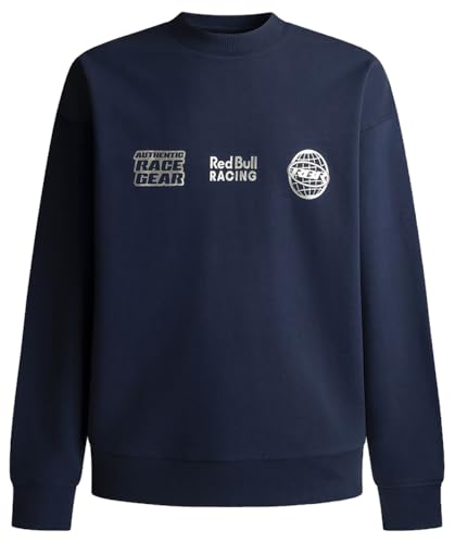 Herren Outline Graphic Crew Sweatshirt, Blau (Eton Blue), L
