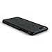 Dockem Ultra Slim Snap-on Case for iPhone 8 Plus & iPhone 7 Plus, Vintage Synthetic Leather Shell Case [Black]