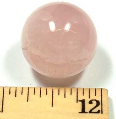 Rose Quartz Spheres (3/4") - 1pc.
