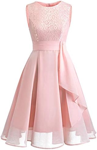 Bridesmaid Dresses Womens Vintage Floral Lace Formal Cocktail Dress R07
