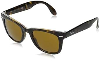 Amazon.com: Ray-Ban RB4105 Wayfarer Folding Sunglasses