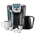 Nispira K Series Water Filter Pods Replacement For Keurig Coffee Maker Keurig 2.0 K-Supreme, K-Slim, K-Express, K-Select, K-Classic, K-Duo Plus, K-Elite, K-Iced, K-Cafe, Activated Charcoal 12 Packs