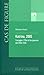 Katrina, 2005 : L'ouragan, l'Etat et les pauvres aux Etats-Unis by
