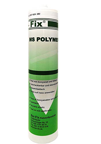 Ber-Fix MS Polymer Kleber Transparent Kristall Montagekleber Glaskleber dauerhafter als Ihr Silikonkleber wasserfest…