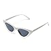 WearMe Pro - Retro Vintage Tinted Lens Cat Eye Sunglasses