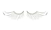 Zinkcolor Snow White Feather Tip False Eyelashes F877 Dance Halloween Costume