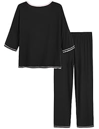 Pijama de manga 3 4 para dama