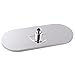 AKDY Rainfall jet bathroom Shower head (5.88 Inch, Chrome)