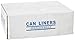 Spectrum CP434816N HDPE Institutional Trash Can Liner, Glutton, 48