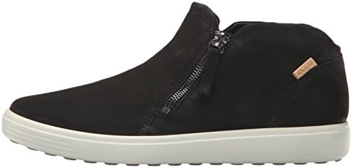 ecco women's soft 7 low zip bootie fashion sneaker