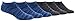 adidas mens Superlite No Show Socks (6-Pair), Collegiate Navy - True Blue Space Dye/Black Black - Onix Space Dye/Black, X-Large
