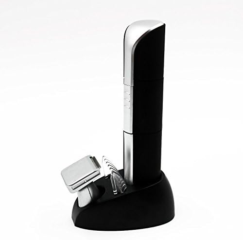 Kamidi Electric Nose Face Hair Trimer Cutting Hair Shaver Clipper Cutter Razor Not Included Battery (Color: Silver)