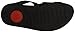 FitFlop Women's Slinky Rokkit Criss-Cross Slide Sandal, Black, 7 M US