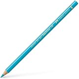 Faber-Castell Polychromos Colour Pencil 154 Light Cobalt Turquoise view 3
