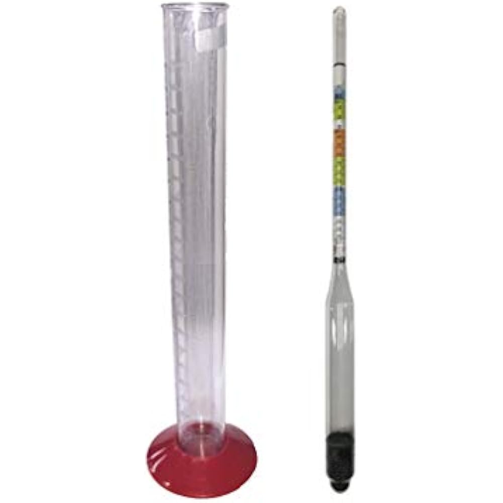 68395068 Triple Scale Hydrometer Test Jar Combo Science Lab