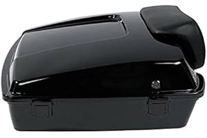 TCMT Razor Motorcycle Trunk Box Backrest Pad Fit For Harley Touring 1997-2013 Road King Road Glide Street Glide Electra Glide