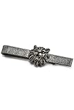 English Laundry Men's Lions Head Tie Bar, Black, One Size