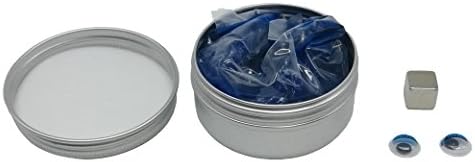Creative Hand Putty,Stress Reliever for Kids and Adults Magnetic Slime Putty Super Stress Reliever Infused With Iron Relaxing Fun Toy Blue