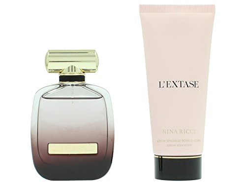 Nina Ricci L'Extase Gift Set 1.7oz  EDP + 3.4oz  Body Lotion