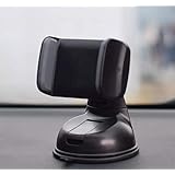 TRUE LINE Automotive Dashboard Car Windshield Cell Phone Holder Mounting Kit Clamp (Black/Gray)