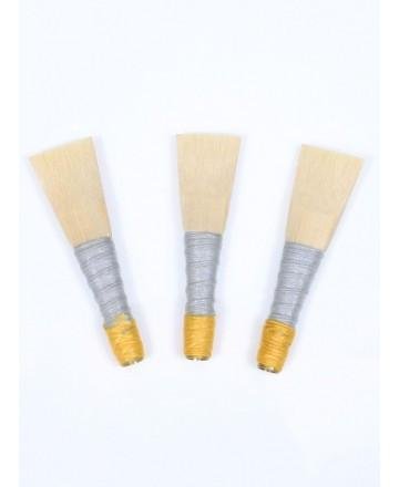 G1 Platinum Scottish Highland Bagpipe Chanter Reeds, Set of 5 in Deluxe Box 2 Easy 2 Easy Plus 1 Medium