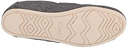 TOMS Women's Redondo Loafer Flat, Black Twill