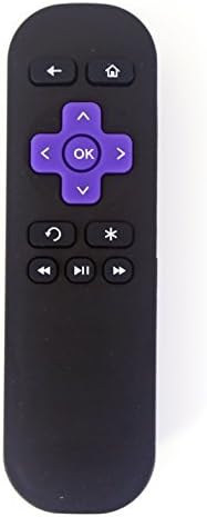 Philip Shaw High Quality Replacement Lost Remote Control 1 Year Warranty Compatible with Roku Models Roku 1 (Lt, Hd); Roku 2 (Xd, Xs); Roku 3 (Do NOT Support Roku Streaming Stick, Hdmi Stick and Game)