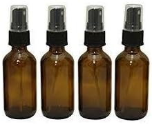 The Oily Essentials 50ml Amber Glass Fine Mist Spray Bottle (set of 2)