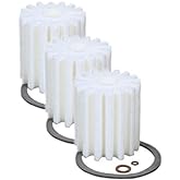 3 (Three) RF-1 Micron Rated Fuel Oil Filters Fit 1A-25A 77B Eddington S-254 Fed A77 Sears 8055 Sid Harvey XF-25/264 Mitco 264 AutoFlo F-300