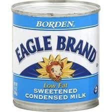 Eagle brand borden low fat sweetened condensed Milk (652729102130)