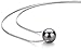 PearlsOnly - Madison Black 8-9mm Freshwater 925 Sterling Silver Cultured Pearl Pendant