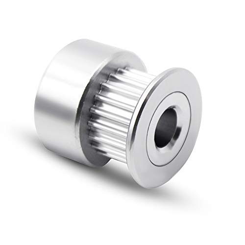 image for Dorhea 5PCS Aluminum GT2 Timing Pulley 20 Teeth Bore 5mm Width 6mm Bor