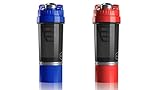 Cyclone Cup Shaker Bottle 20oz - Set of 2 - Blue and Red