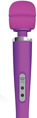 New Wonder Wand Plus Massager USB-Rechargeable Premium Full-Body Massage Wand + Includes a Free HempSeed Ultra-Moisturizing Hand-&-Body Lotion 7 Oz