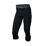 NIKE Men's Cool Three Quarter Tight Pants (Small)